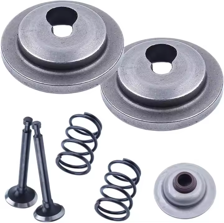 Intake Exhaust Valve Retainer Spring Rod Gasket Kit, for Honda Gx25 Hht25S Engine Part, 14711-Z0H-000 in., 14721-Z3E-000 Ex., 14751-Z0Z-000 - 1