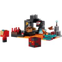 Conjuntos De Bloques Compatible MC My DIY World Serie El Nether Bastión Pigman Strider Figuras Mini Para Niños Regalo De Juguetes De Montaje - details 3