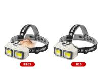Linterna Frontal LED Potente Recargable USB Impermeable Para Camping Pesca Mineria Con Lente De 180° Y Modos De Iluminación Variable - details 0
