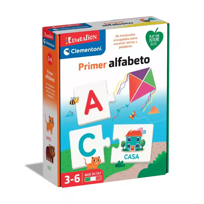 Primer Alfabeto - Clementoni Juego Educativo a Partir de 3 años - 1