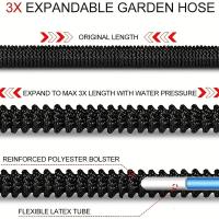 Conector Doble Metálico Expansible Para Riega De Jardín PVC Resistente a La Presión Agua Para Riego De Campo Lavado De Coche - details 3