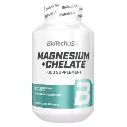 Minerales MAGNESIUM + CHELATE Biotech USA - 1