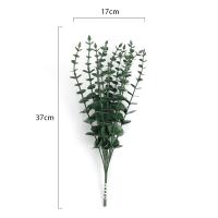 10Pcs Bouquet De Hojas De Eucalipto Artificiales Decoración Para Bodas Y Fiestas En Casa Y Jardín Adorno Exterior Para Habitaciones Y Mesas - details 4