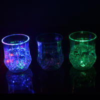 Copa De Whisky LED Automática Multicolor Estilo Vidrio Cortado Para Fiesta De Navidad Bar Club Con Luces Que Se Encienden Al Beber Vino Cerveza - details 6