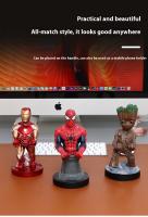 Soporte Para Figuras De Acción De Marvel Y Venom Para PS5 Xbox Base De Exhibición Compatible Con Spider-Man Y Deadpool Soporte Para Móvil PS4 Modelo De Muñeca - details 5
