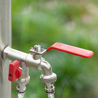 Adaptador De Conector De Agua Doble Cabeza 1/2'' 3/4'' Válvula De Interruptor Para Jardín Tubo De Riego Unidad De Medición - details 0