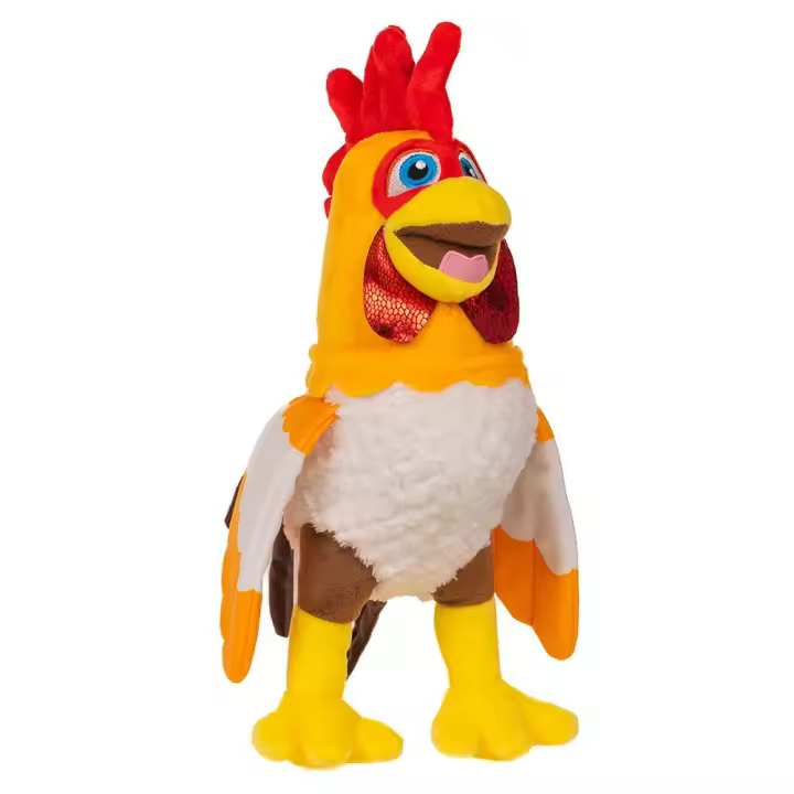 Peluche Musical Gallo Bartolito De La Granja De Zenón 13X17X34 Cm (Bandai 80004) - 1