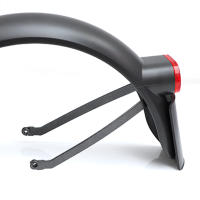 Freno Trasero Para Xiaomi Scooter 1S Y pro 2 Guardabarros Trasero Con Luz De Señal Y Placa De Matrícula 8.5 Pulgadas Soporte - details 1