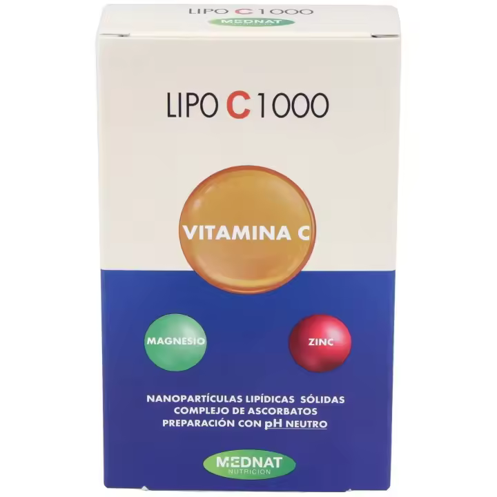 Lipo C 1000 Vitamina C Liposomada 60Cap. - 1