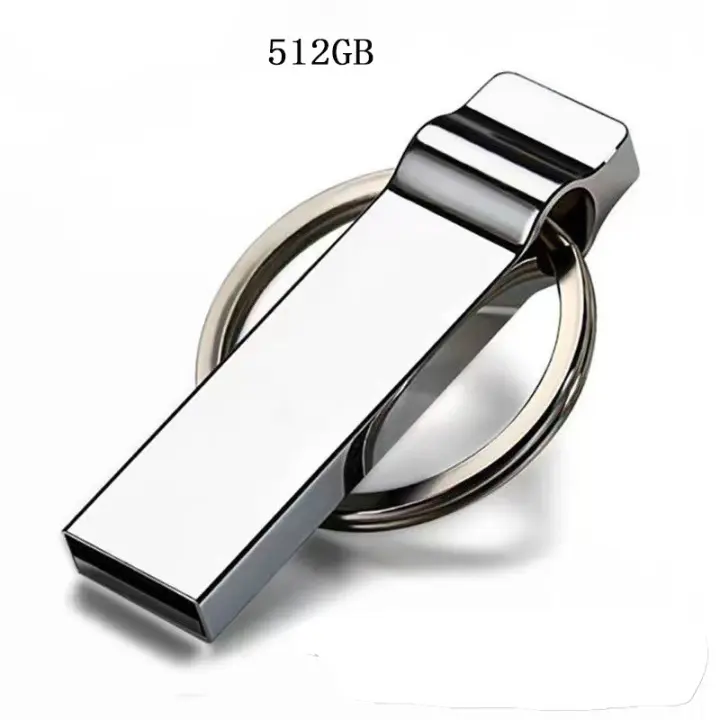 Unidad flash USB 512 GB/1 TB/2 TB, Unidad USB de metal, USB Memory, Unidad USB flash de alta velocidad de gran capacidad, Unidad USB flash para Automóvil, unidad flash USB de regalo - 1
