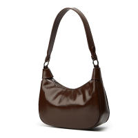 Bolso De Hombro Para Mujer En Cuero PU Textura Suave Y Elegante Para Ir a Trabajar a Diario Bolsa De Mano Versátil De Moda - details 3