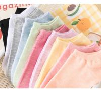 10 Pares De Calcetines Cortos Para Mujer En Color Sólido Transpirables De Malla Para Verano Deporte Calcetines De Barco Casual - details 12