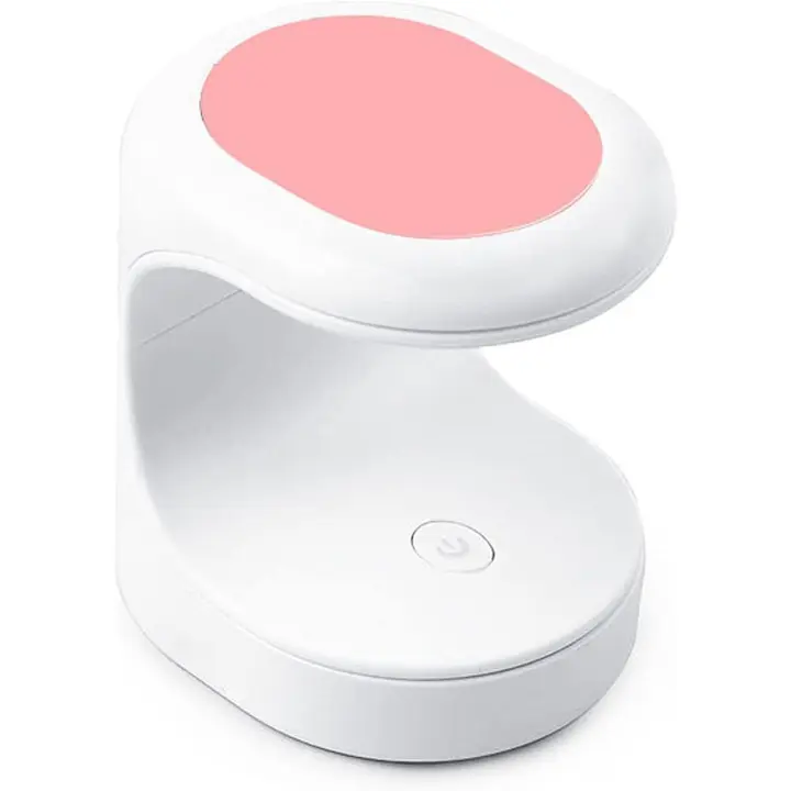 Mini lámpara LED UV para uñas, secador de uñas UV portátil para un solo dedo, lámpara de curado de esmalte de uñas en gel, máquina de manicura eléctrica con cable USB - 1