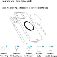 Anillo De Placa Metálica Para Cargador Inalámbrico Magsafe Para iPhone 13 pro Max 12 Soporte Magnético Universal Para Coche - details 5