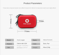 Kit De Primeros Auxilios Portátil Pequeño Y Compacto Para Coche Casa Exteriores Deportes Acampar Y Oficina. Incluye Suministros Médicos. - details 5