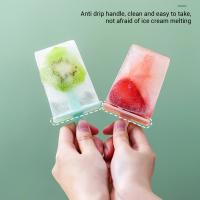Molde Para Helado De Popsicle 4/8 Cuadrículas Hacer Helado En Casa Con Palitos Moldes Para Hielo De Verano Para La Cocina - details 1