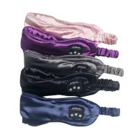 Mascarilla De Sueño Ultrafina De Seda Con Auriculares Bluetooth Inalámbricos Y Micro Para Llamadas Hands-free Control De Volumen Cancelación De Ruido Activo Capacidad De Batería 250mAh - details 3