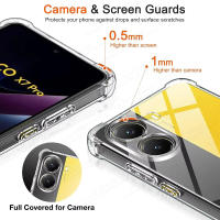 Funda De Silicona Suave Transparente Antigolpes Para Poco X6 X7 pro Cubierta Protectora Para Teléfono Móvil Resistente a Huellas Y Deslizamiento - details 1
