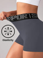 Shorts De Gimnasio Para Mujer High Waisted Scrunch Sin Costuras Contorno De Yoga Biker Shorts De Nylon Fitness Y Deporte - details 7
