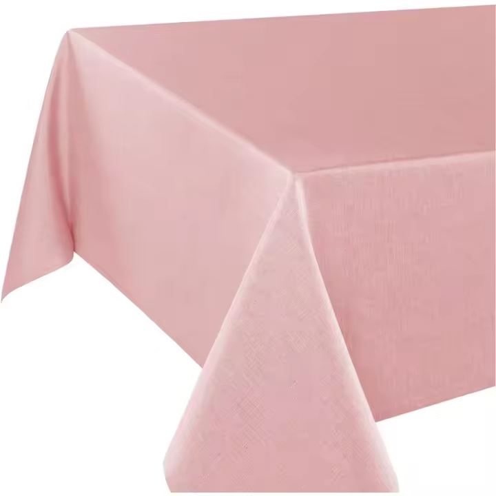 Mantel VIENNA rosa Premium, repelente de suciedad, todo el año, rectangular 140x220 cm - 1