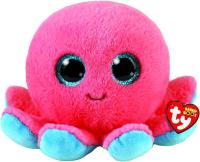 TY BEANIE BOOS - Peluche Pulpo Rosa SHELDON - Material suave y de alta calidad - The Beanie Boo´s Collection - Mide 15cm - Regalo Original -  Mayores de 3 años - details 0