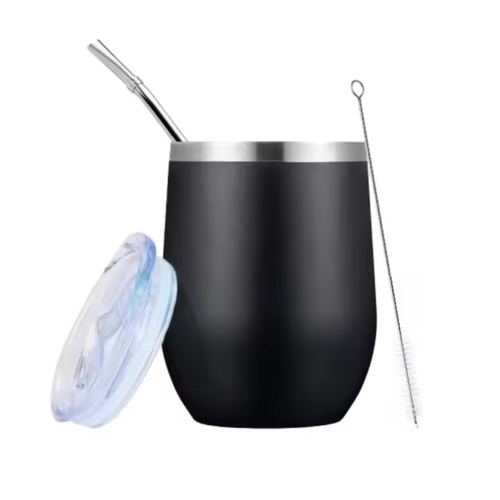 Juego De Taza De Mate Yerba With Bombilla De Acero Inoxide Doble Capa Incluye Gourd Para - 1