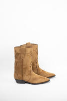 Paloma Wang Botas cowboy mujer combinadas con tacón bajo - details 21
