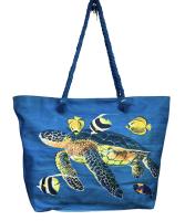 Bolso de Playa TOTE Mujer MEJORADA Estampado Tortuga Marina - details 4