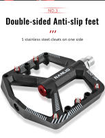 Pedales De Bicicleta Ultralight NanLio MTB Plástico Antideslizante Para Mountain Bike BMX XC AM Tamaño 124*109mm Colorido - details 3