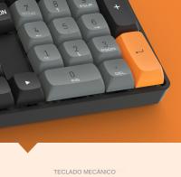 Teclado Mecánico De Juego Aigo GD110 110 Teclas Con Switch Rojo Y Cable USB Tipo-c Teclado Gamer Recargable Sin Retroiluminación - details 7