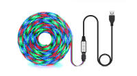 Tira De Luces LED RGB USB 5V Impermeable Para Sala De Juegos Decoración De Retroiluminación De TV Cinta Flexible De Cambio De Color - details 1