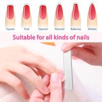Archito De Uñas Profesional Para Uñas Naturales Nano Buffers De Cristal Pulidora De Uñas Material De Vidrio Pack Individual - details 1
