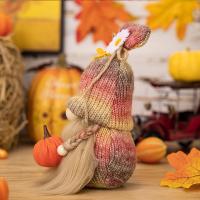 Adornos De Peluche De Gnome Y Calabaza Para Decoración De Navidad Y Agradecimiento Otoño Tamaño Único Decoraciones Swedes Nisse Elf Dwarf - details 2