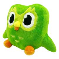 Peluche Verde De Duolingo Peluche De Dúo El Águila De Peluche Suave Juguete De Peluche Para Niños Regalo De Cumpleaños De Anime De Dibujos Animados - details 5