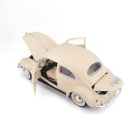 Volkswagen Käfer-Beetle (1955) Coche Escala 1:18 - Burago 12029 - details 1