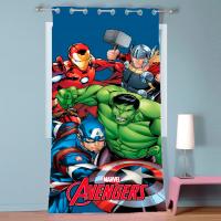 Vivid Torral - Cortina/Visillo Disney 140 x 290 cm (unidad) 1 pieza Mickey Mouse, Minnie Mouse, Stitch Rosa, Stitch Azul, Princesas, Spiderman, Avengers, Ollaos - details 3