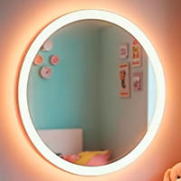 Marctani Espejo Baño Redondo con Luz LED Regulable en 3 Colores - Espejo de Pared ANTIVAHO con Ajuste de Brillo con Memoria e Interruptor Táctil - Espejos Inteligente Retroiluminado - details 9