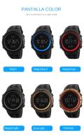 Reloj Deportivo De Moda SKMEI Para Hombres Multifuncional Resistente Al Agua 5Bar Reloj Digital Con Alarma Cronógrafo - details 3