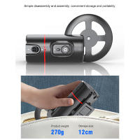 Gimbal Inteligente 360° Para Smartphone 2023 Con Rastreo Automático De Cara Y Rotación Completa Estabilizador De Video Vlog Soporte Tripod - details 7