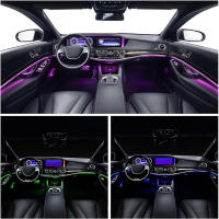 Kit De Accesorios Para Luces Ambientales De Fibra Óptica Para Coche 2.5/3mm Extensión De Hilo Decorativo LED Neón Kit De Guía De Luz Para Interior Del Coche - details 4