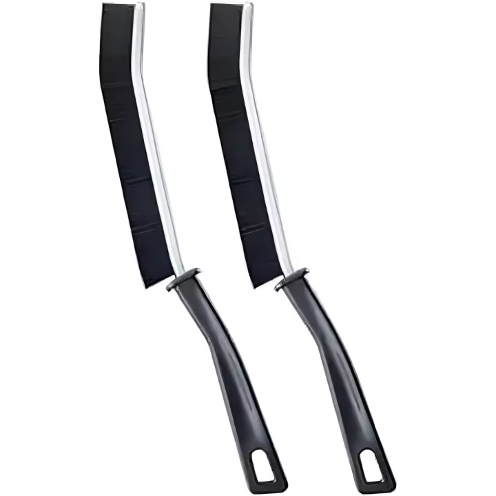 Cepillo para grietas, limpiador mágico, cepillo para juntas, cerdas duras, herramientas de limpieza multifuncionales, estropajo de limpieza (2 unidades) - 1