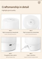 Lámpara De Noche LED Táctil Con Control Remoto Y Tiempo Para Dormitorio Y Habitación De Bebé Iluminación Decorativa Para Mesa Lámpara De Descanso Al Lado - details 9