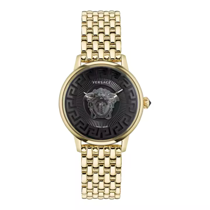 Versace Reloj Unisex Analogico Cuarzo con Correa de Acero inoxidable VE6F00523 - 1