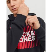 Jack & Jones hombre Sudadera con Capucha y bolso frontal, Logo Estampado, Moda Casual Informal Otoño Invierno REF 233599 - details 9