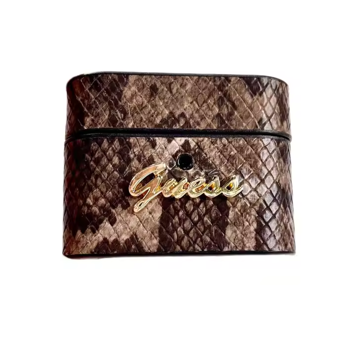 Guess Funda Saffiano Airpods Pro Marrón - 1