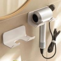 Soporte Para Secador De Pelo De Pared Organizador De Baño Accesorios De Baño Estante De Pared Esquina Material Plástico - details 0