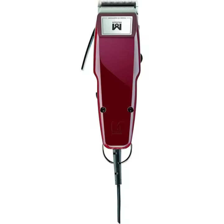 MOSER-1400STDBUR Recortadora profesional con/sin cable 1400 Standard burgundy con cuchilla Star incluida - 1