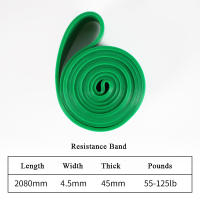 Banda De Resistencia De Látex Pesada Para Ejercicio De Pilates Y Fitness En Casa Aumenta La Fuerza De Los Brazos Abdominales Y Piernas Ayuda En El Levantamiento De Pesas - details 9