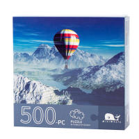 Rompecabezas De Pintura a Óleo Juego Familiar Para Adultos Y Niños 300/500/1000 Piezas Montaje De Montañas Y Valles Decoración Del Hogar - details 2