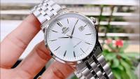 Reloj automático hombre Orient Symphony RA-AC0F02S dial plata 41.6mm correa de acero 50m (admite cuerda manual) - details 3